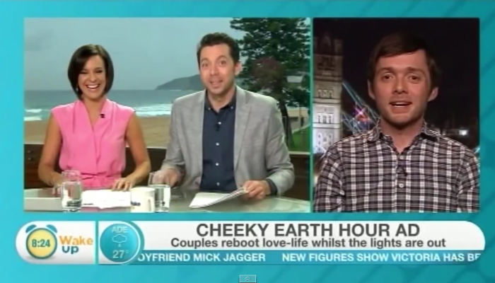 Gareth James on Breakfast TV Wake Up australia